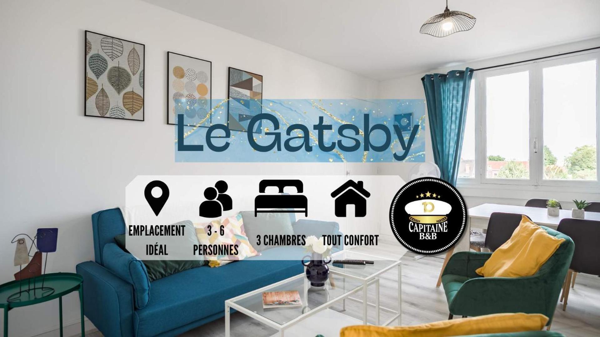 Le Gatsby - 3 Chambres - Centre-Ville Troyes Exteriör bild